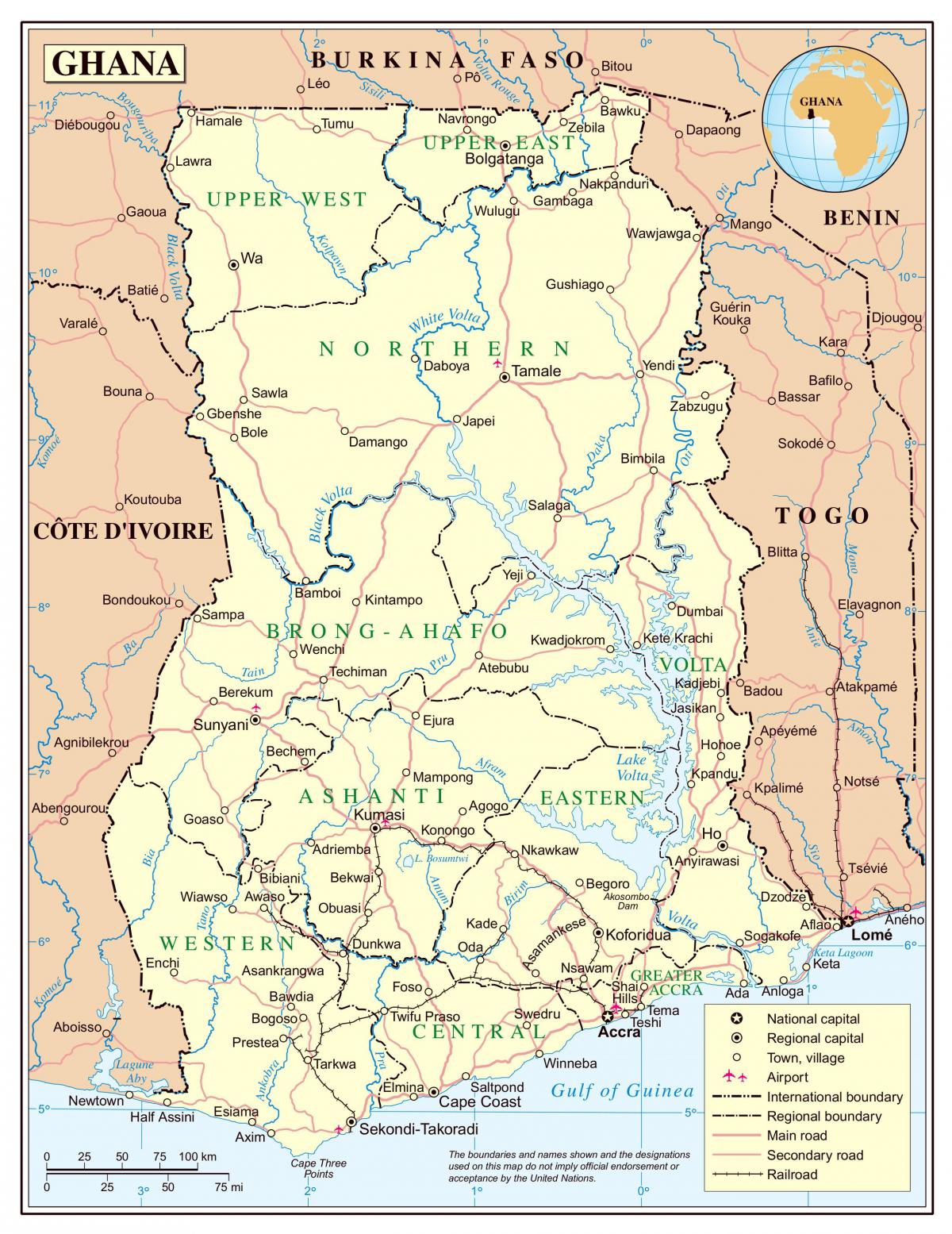 نقشه دقیق غنا