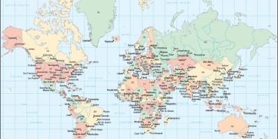 غنا کشور در نقشه جهان